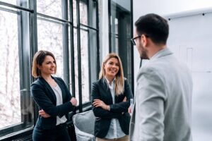 Standup-Meeting mit kleinem Team